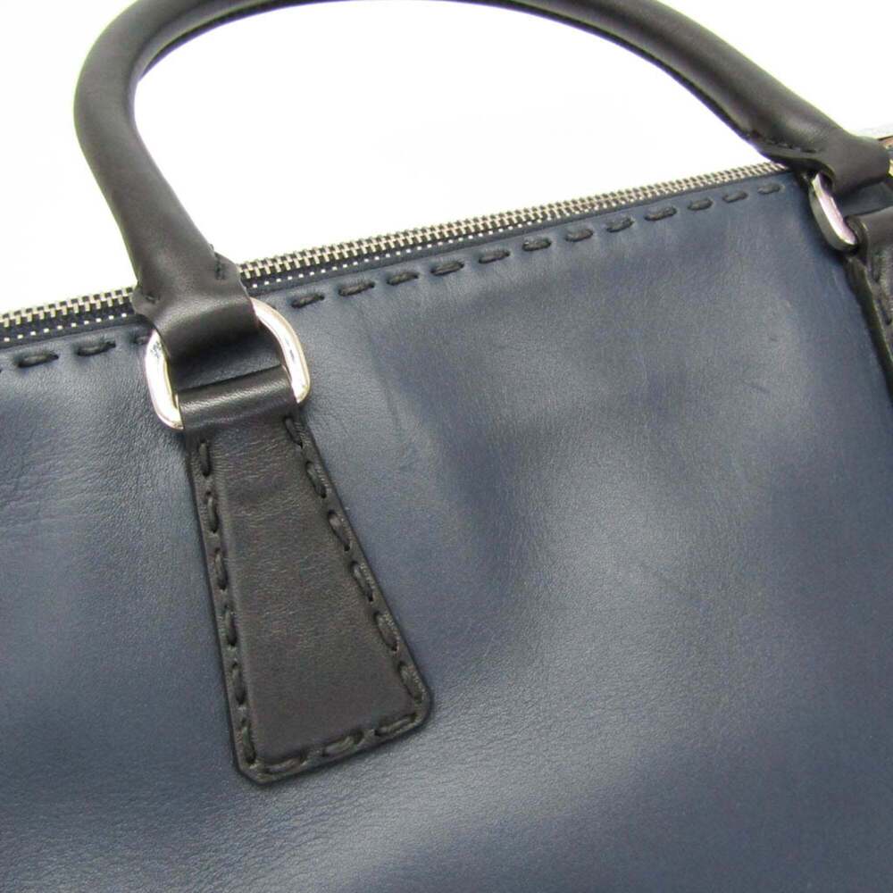 PRADA Black Leather Shoulder Bag - Picture 8 of 16